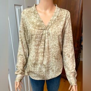 Classy v neck blouse- The Limited